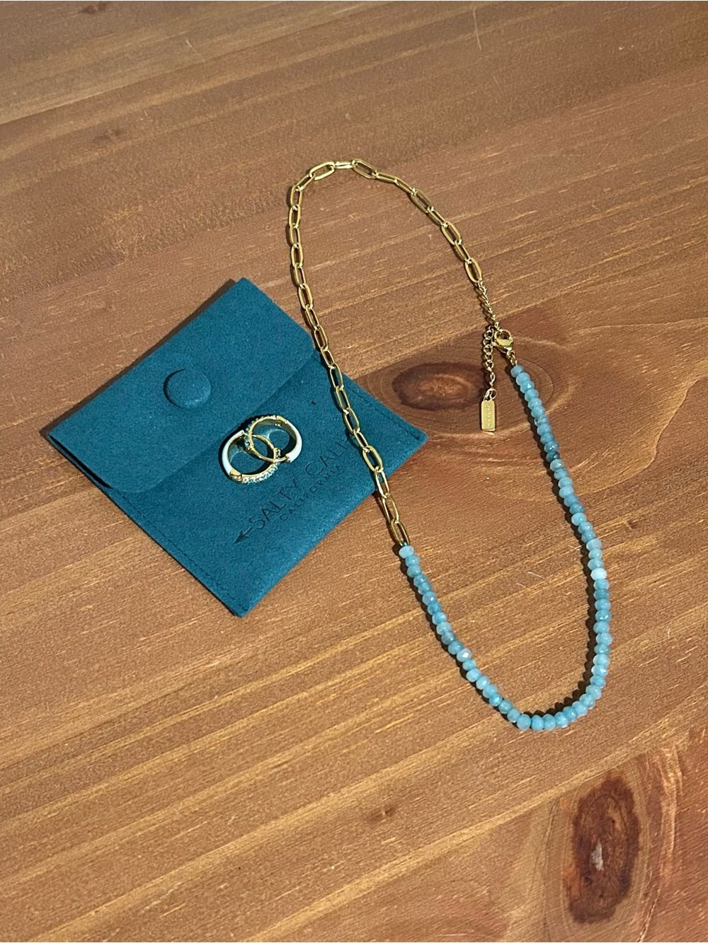 SALTY CALI Paloma Necklace & Earrings Set